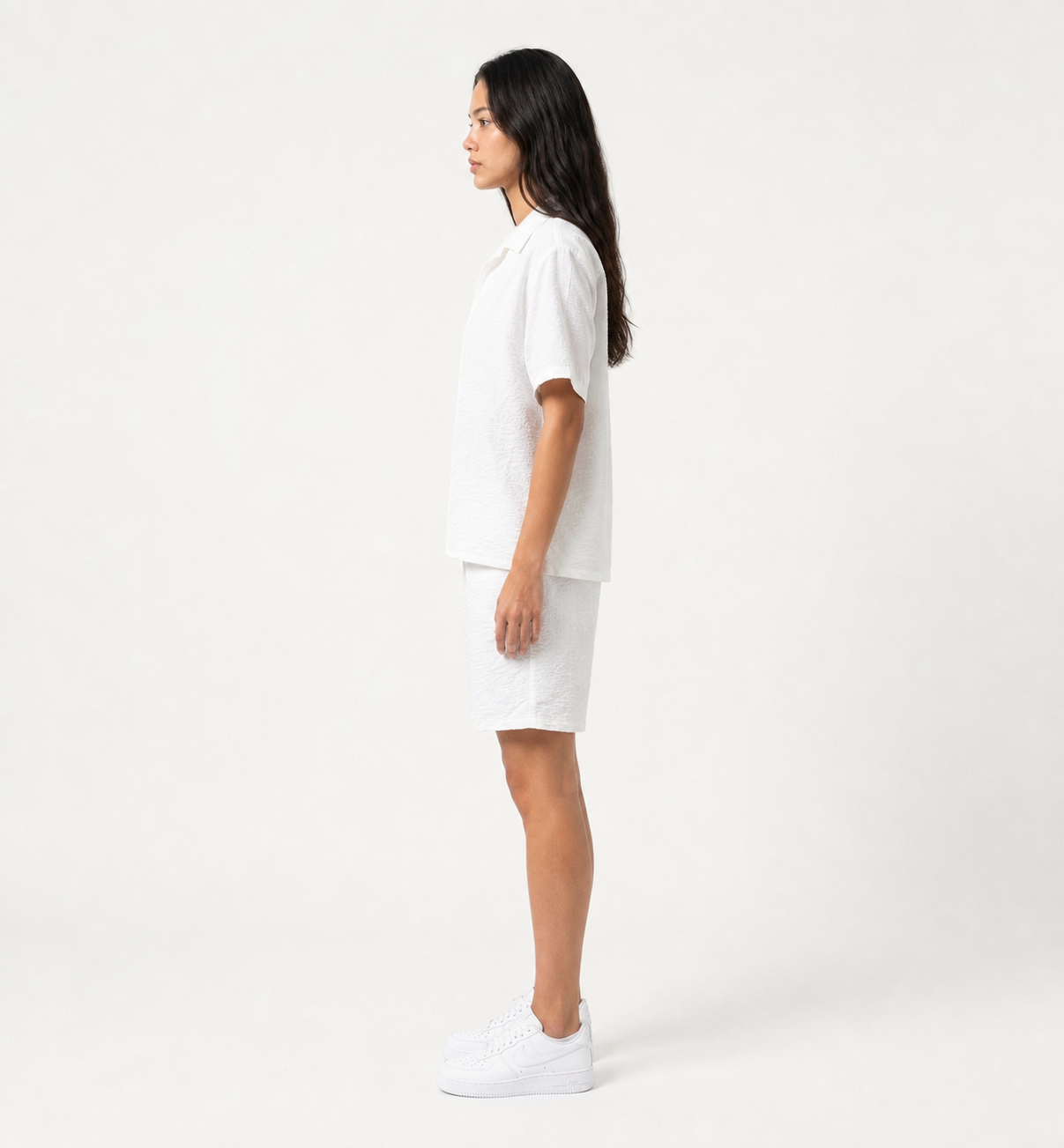 White V linen set