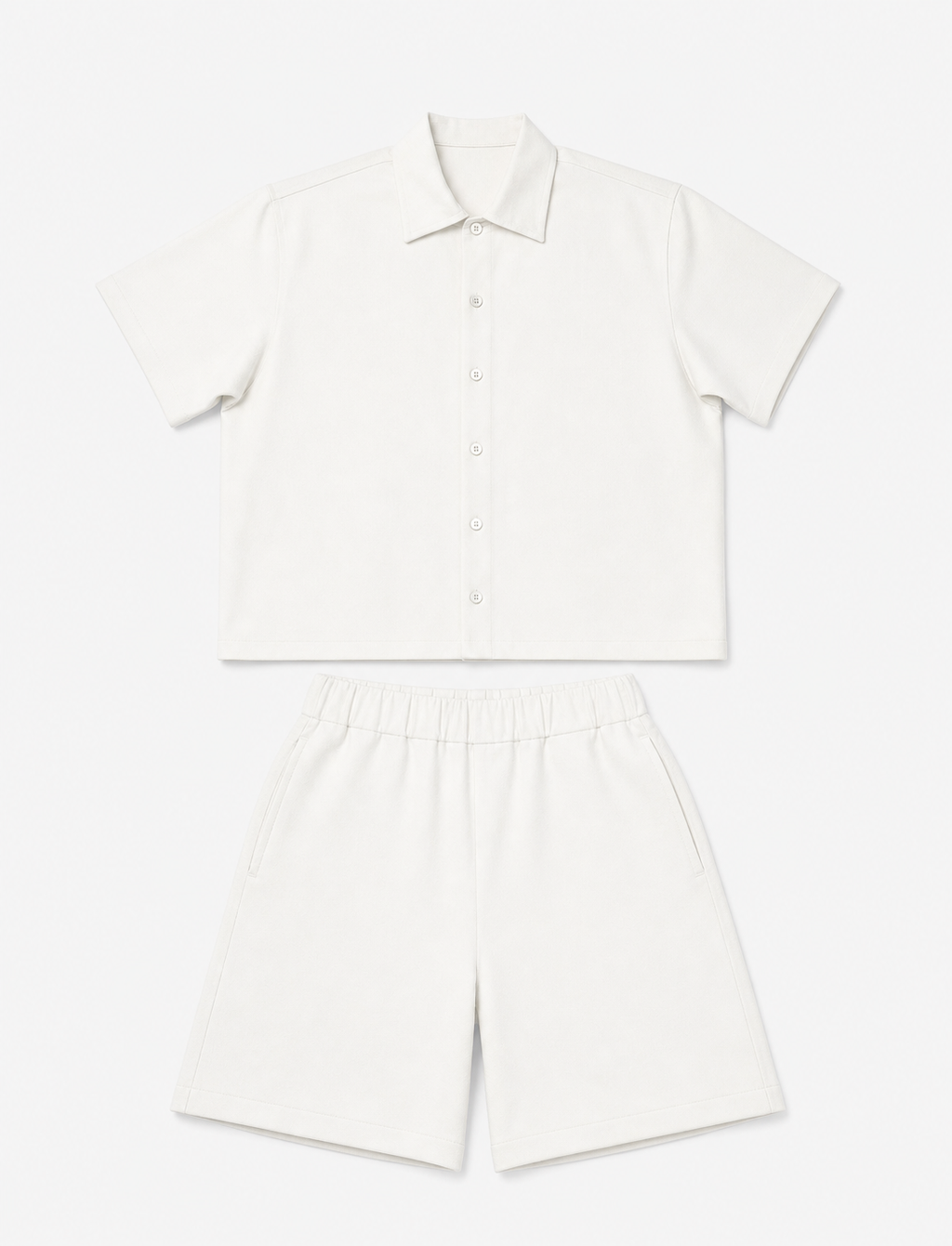 V linen set
