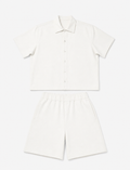 V linen set