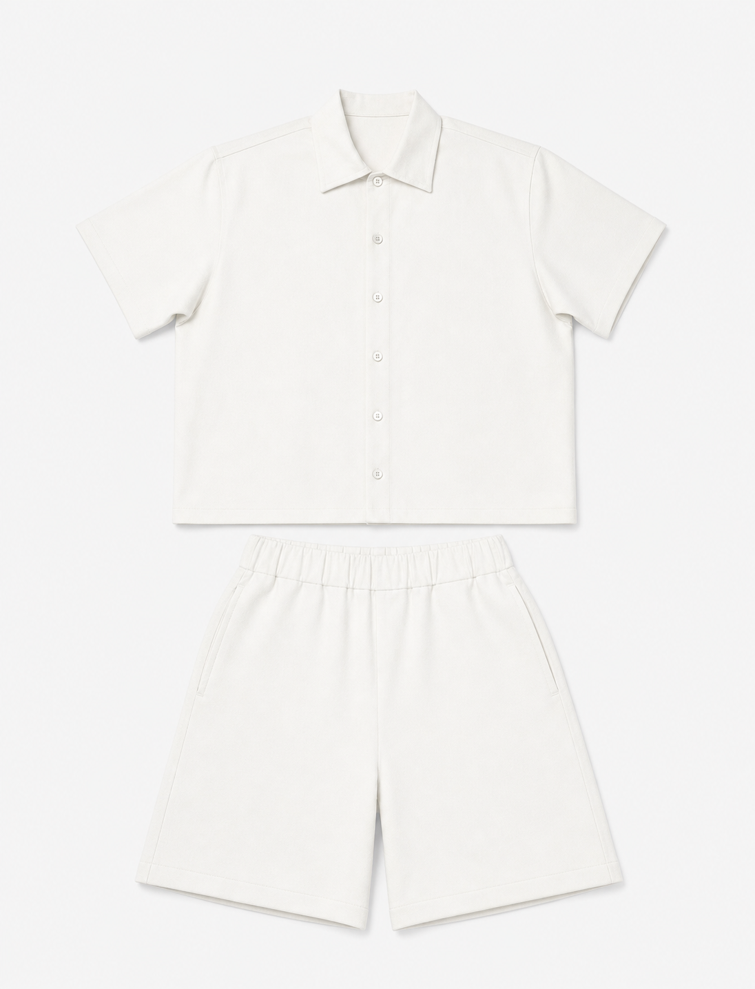 V linen set