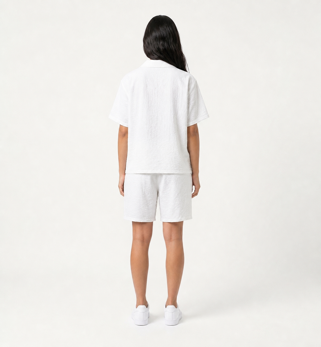 White V linen set
